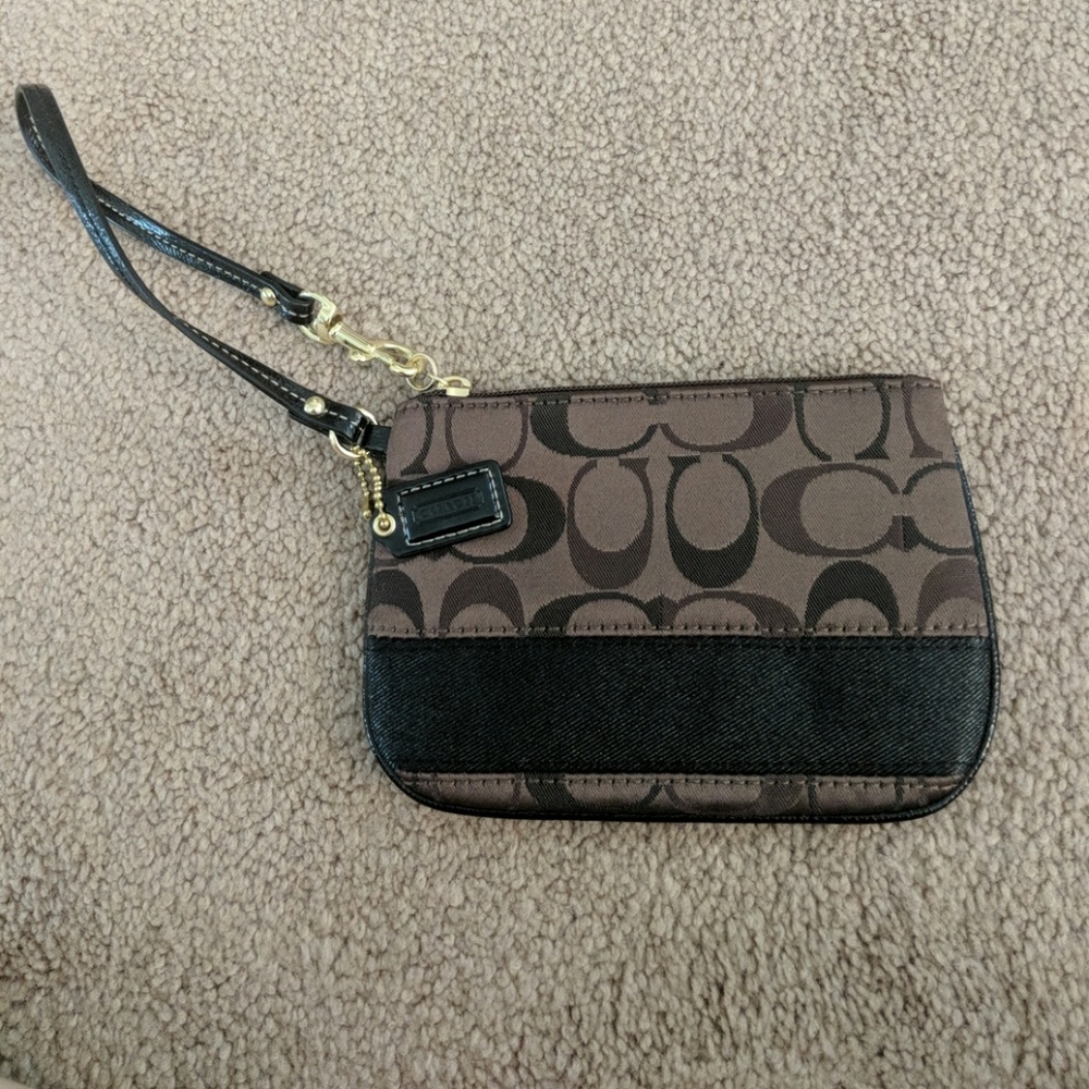 Coach wristlet